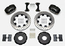 Wilwood Forged Dynalite Front Hat Kit 12.19in Drilled 2002 Mitsubishi Lancer-2