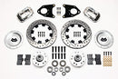 Wilwood Forged Dynalite Front Kit 12.19in Drilled Polished 71-80 Pinto/Mustang II Disc & Drum-2