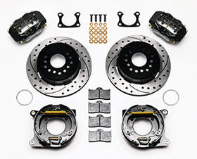 Wilwood Forged Dynalite P/S Park Brake Kit Drilled Big Ford 2.36in Offset - 0