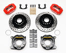 Wilwood Forged Dynalite P/S P-B Kit Drilled-Red New Big Ford 2.50in Offset-2
