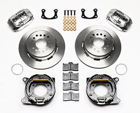 Wilwood Forged Dynalite P/S Park Brake Kit Polished New Big Ford 2.50in Offset - 0