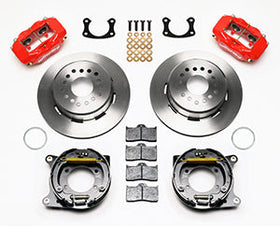 Wilwood Forged Dynalite P/S Park Brake Kit Red New Big Ford 2.50in Offset - 0