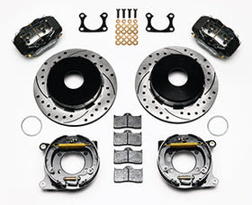 Wilwood Forged Dynalite P/S Park Brake Kit Drilled Big Ford 2.36in Offset Currie Blank - 0
