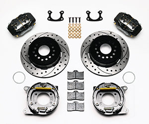 Wilwood Forged Dynalite P/S Park Brake Kit Drilled Small Ford 2.66in Offset