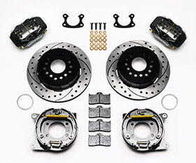 Wilwood Forged Dynalite P/S Park Brake Kit Drilled Small Ford 2.66in Offset - 0