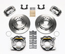 Wilwood Forged Dynalite P/S Park Brake Kit Polished Small Ford 2.66in Offset-2
