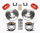 Wilwood Forged Dynalite P/S Park Brake Kit Red Small Ford 2.66in Offset-2