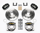 Wilwood Forged Dynalite P/S Park Brake Kit Small Ford 2.66in Offset-2