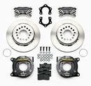 Wilwood Forged Dynalite P/S Park Brake Kit Polished Mopar/Dana 2.36in Off w/Snap Ring Brng-2