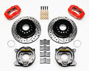 Wilwood Forged Dynalite P/S Park Brake Kit Drilled Red Ford 8.8 w/2.5in Offset-5 Lug-2