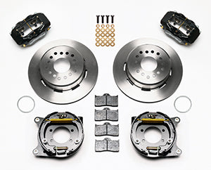 Wilwood Forged Dynalite P/S Park Brake Kit Ford 8.8 w/2.5in Offset-5 Lug