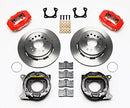 Wilwood Forged Dynalite P/S Park Brake Kit Red 58-64 Olds/Pontiac Ends-2