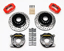 Wilwood Forged Dynalite P/S Park Brake Kit Drilled Red 93-97 Camaro/Firebird-2