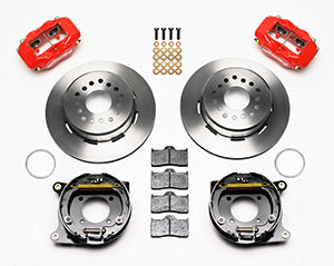 Wilwood Forged Dynalite P/S Park Brake Kit Red 93-97 Camaro/Firebird