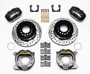 Wilwood Forged Dynalite P/S Park Brake Kit Drilled Chevy 12 Bolt-Spec 3.15in Brng-2