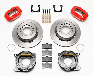 Wilwood Forged Dynalite P/S Park Brake Kit Red Chevy 12 Bolt-Spec 3.15in Brng