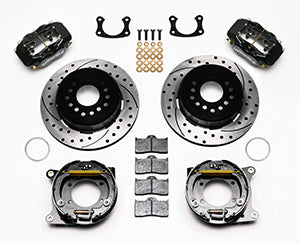 Wilwood Forged Dynalite P/S Park Brake Kit Drilled New Big Ford 2.36in Offset