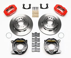 Wilwood Forged Dynalite P/S Park Brake Kit Red New Big Ford 2.36in Offset