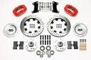 Wilwood Forged Dynalite Front Kit 12.19in Drilled Red 67-69 Camaro 64-72 Nova Chevelle-2