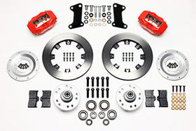 Wilwood Forged Dynalite Front Kit 12.19in Red 67-69 Camaro 64-72 Nova Chevelle - 0