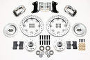 Wilwood Forged Dynalite Front Kit 12.19in Drill-Zinc Pol 67-69 Camaro 64-72 Nova Chevelle-2