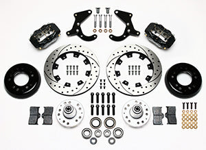 Wilwood Forged Dynalite Front Kit 12.19in Drilled 55-57 Chevy