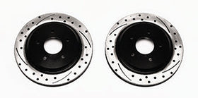 WILWOOD Pro-Matrix Rotor Kit, Rear-Drilled 97-04 Corvette C5 All / 05-13 C6 Base - 0