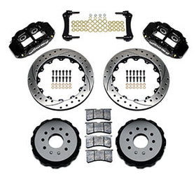 Wilwood Narrow Superlite 4R Rear Kit 12.88in Drilled 97-04 Corvette C5/Z06 - 0