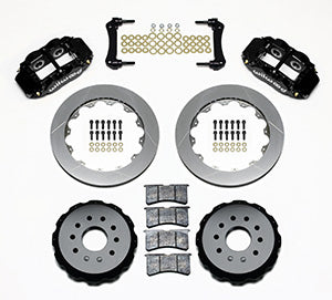 Wilwood Narrow Superlite 4R Rear Kit 12.88in 97-04 Corvette C5/Z06