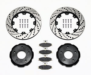 Wilwood Pro-Matrix Rear Kit Drilled 88-96 Corvette C4