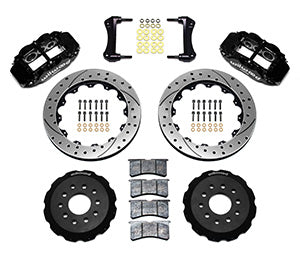 Wilwood Narrow Superlite 6R Front Hat Kit 12.88in Drilled 88-93 Corvette C4