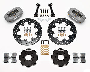 Wilwood Forged Dynalite Front Drag Kit Drilled Rotor Integra/Civic w/Fac.262mm Rtr