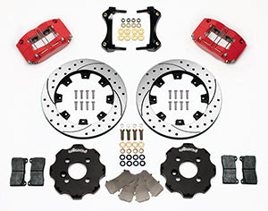 Wilwood Dynapro Radial Front Kit 12.19in Drilled Red Mini Cooper