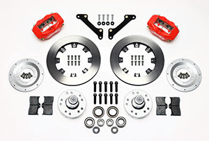 Wilwood Forged Dynalite Front Kit 12.19in Drilled Red 70-78 Camaro