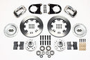 Wilwood Forged Dynalite Front Kit 12.19in Polished 37-48 Ford Psgr. Car Spindle-2