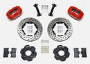 Wilwood Forged Dynalite Front Hat Kit 11.00in Drilled Red Integra/Civic w/Fac.240mm Rtr-2