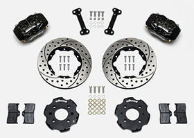 Wilwood Forged Dynalite Front Hat Kit 11.00in Drilled Integra/Civic w/Fac.240mm Rtr - 0