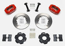 Wilwood Forged Dynalite Front Hat Kit 11.00in Red Integra/Civic w/Fac.240mm Rtr-2