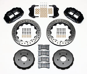 Wilwood Narrow Superlite 6R Front Hat Kit 13.06in Drilled 2004-2006 Pontiac GTO