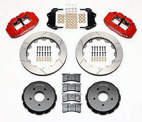 Wilwood Narrow Superlite 6R Front Hat Kit 13.06in Red 2004-2006 Pontiac GTO - 0