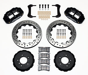 Wilwood Narrow Superlite 6R Front Hat Kit 13.06in Drilled E36 BMW M3