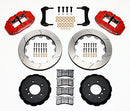Wilwood Narrow Superlite 6R Front Hat Kit 13.06in Red E36 BMW M3-2