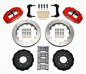 Wilwood Narrow Superlite 6R Front Hat Kit 13.06in Red E36 BMW M3 - 0