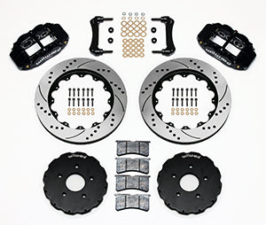 Wilwood Narrow Superlite 6R Front Hat Kit 14.00in Drilled 2005-up Corvette C6
