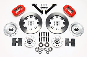 Wilwood Forged Dynalite Front Kit 12.19in Red 79-81 Camaro