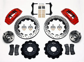 Wilwood TC6R Front Kit 16.00in Drilled Red 2004-2008 Ford F150 - 0