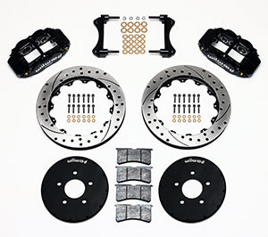 Wilwood Narrow Superlite 6R Front Hat Kit 12.88in Drilled 1994-2004 Mustang
