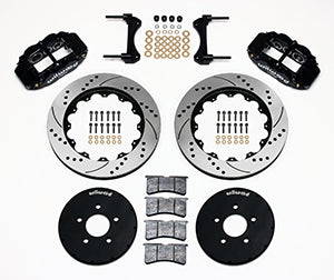 Wilwood Narrow Superlite 6R Front Hat Kit 14.00in Drilled 1994-2004 Mustang