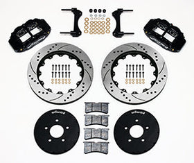 Wilwood Narrow Superlite 6R Front Hat Kit 14.00in Drilled 1994-2004 Mustang - 0