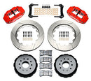 Wilwood Narrow Superlite 4R Rear Kit 14.00in Red 97-04 Corvette C5/Z06 05-13 C6-2